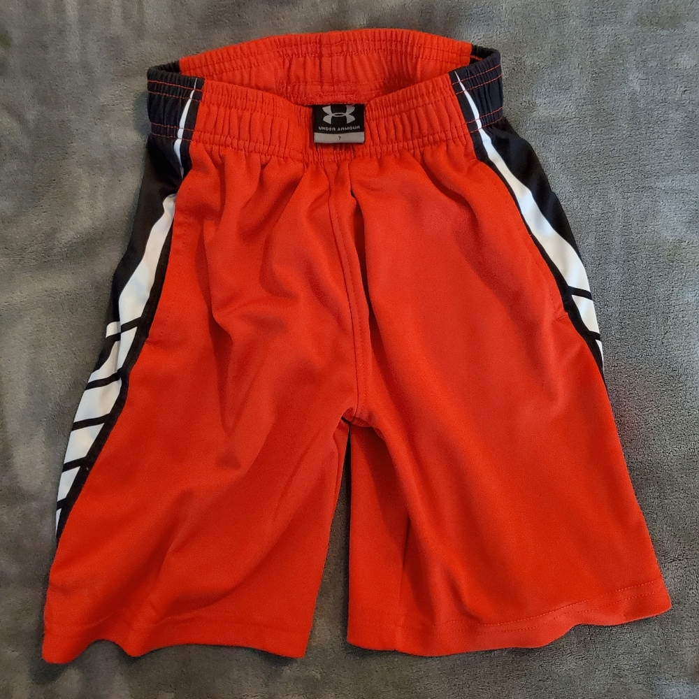 2 pairs Under Armour boys shorts